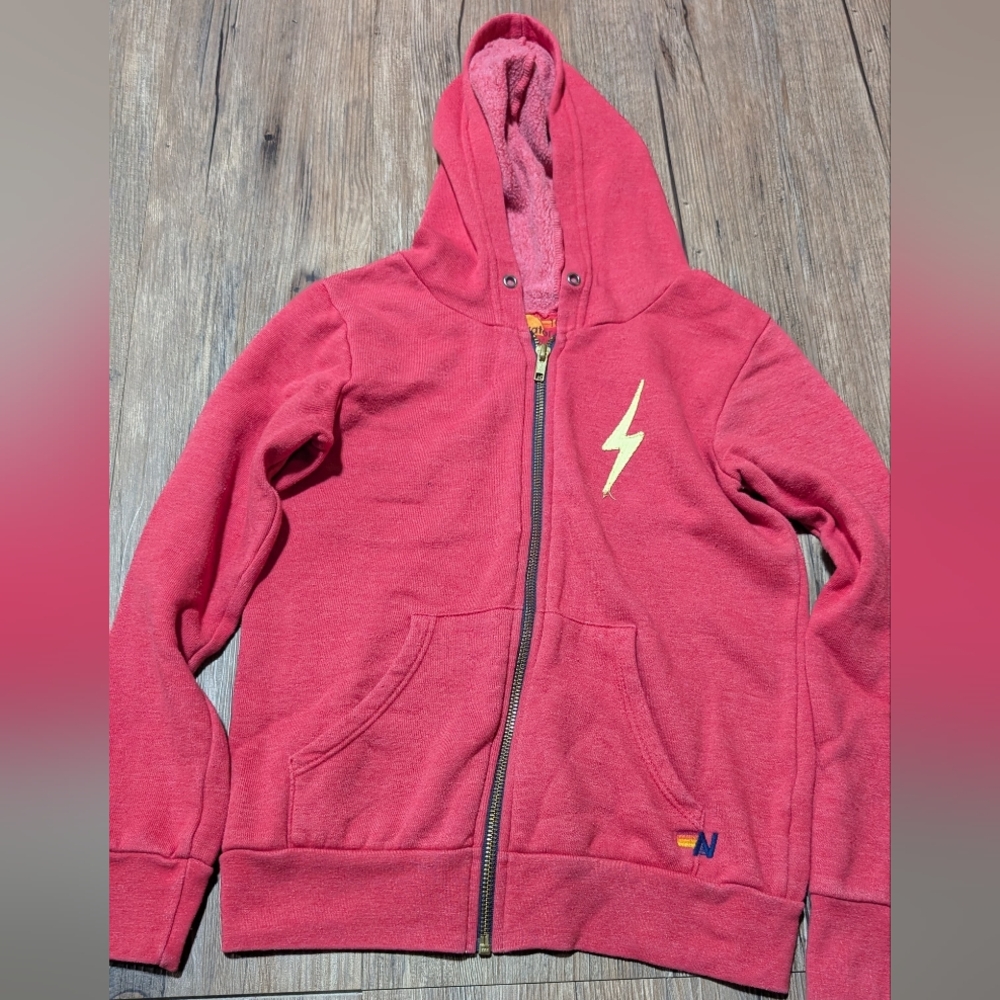 Kids Aviator Nation Hoodie Jacket Size 10